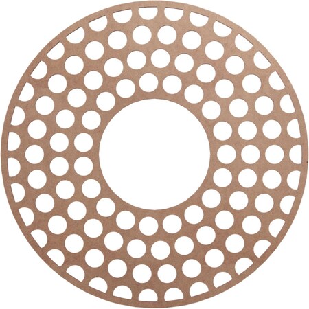Ekena Millwork Fink Wood Fretwork Pierced Ceiling Medallion, Wood (Paint Grade), 28"OD x 10 1/8"ID x 3/8"T CMWP28X28X0375FFMF